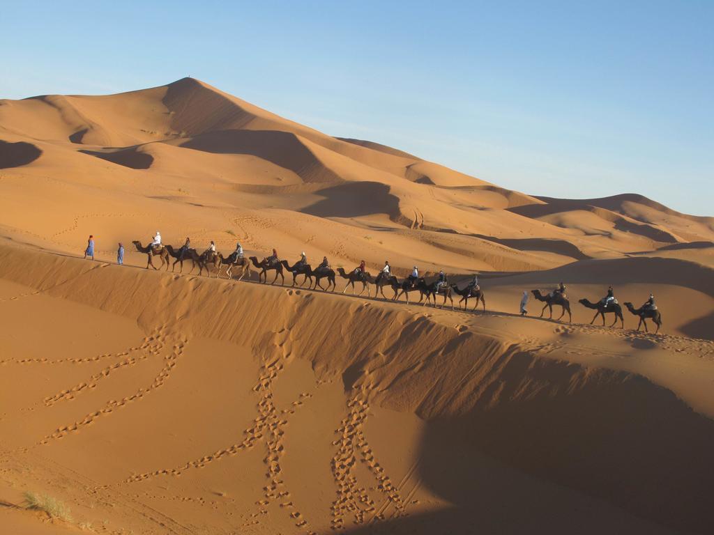 Sahara Camel Tours Camp Hotel เมอร์ซูกา ห้อง รูปภาพ
